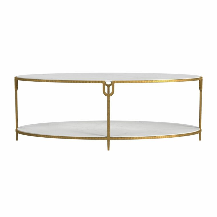 Two-Tier Oval Coffee Table - Image 2