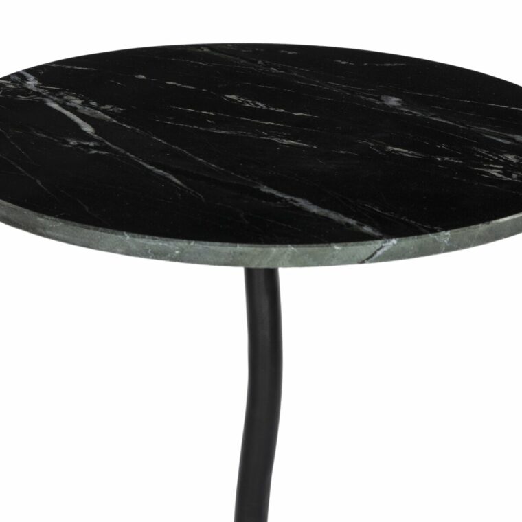 Round Marble End Table with Tripod Base and Ball Feet - Image 19