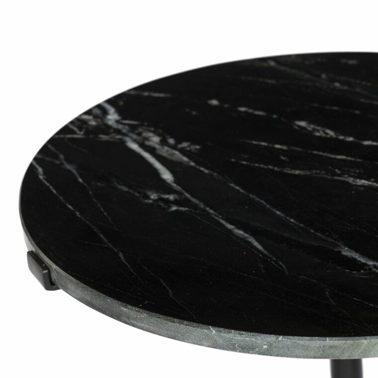 Round Marble End Table with Tripod Base and Ball Feet - Image 20